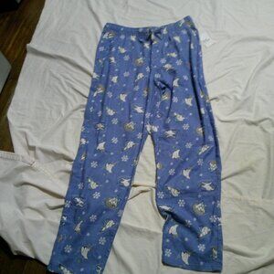 NWT OLD NAVY LADYS LARGE POLAR BEAR FLANNEL PAJAMAS PANTS LG